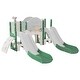 preview thumbnail 25 of 43, 7 in 1 Toddler Slide Playset, Kids Climbers Playground with Double Slides, Arch Tunnel, Ring Toss and Basketball Hoop