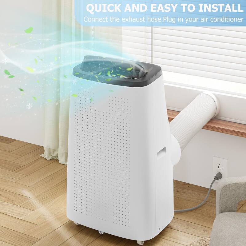 14000 Btu Portable Air Conditioner, Cooling, Dehumidify