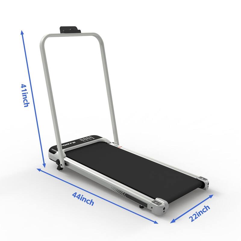 3 in 1 Under Desk Treadmill with Incline, Walking Pad with Handle Bar with Remote Control & LED Display, Foldable Treadmills