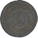 preview thumbnail 28 of 40, Hand-Woven Camino Jute Area Rug 3' Round - Navy