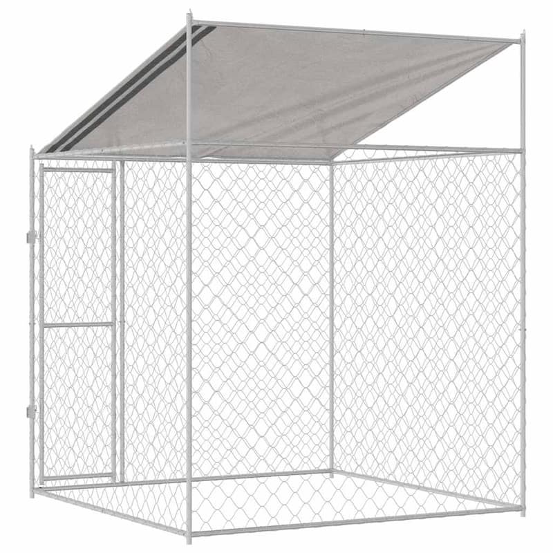 vidaXL Dog Cage 200 x 200 x 258 cm Steel and PE