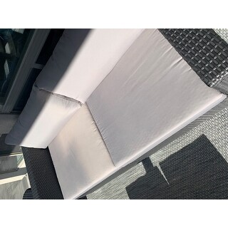 Santa Rosa Outdoor 7 Seater Wicker Sofa Chat Set by Christopher Knight Home