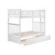 preview thumbnail 11 of 12, Columbia Twin over Twin Bunk Bed with Twin Trundle in White