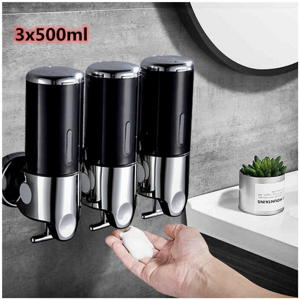 Soap and hand cream dispensers wall 2025 mounted