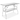 48 x 24in NSF Stainless Steel Folding Table with Shelf