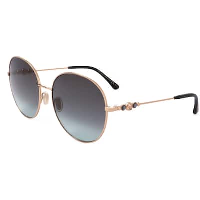 Jimmy Choo Women's Birdie 60mm Gold Havana Sunglasses BIRDIES-0PEF-IB