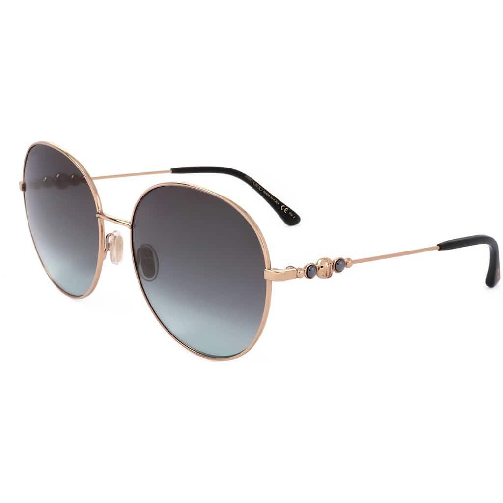 Jimmy Choo Women's Birdie 60mm Gold Havana Sunglasses BIRDIES-0PEF-IB