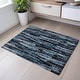 preview thumbnail 41 of 44, Premium Washable Super Soft Modern Contemporary Mayfield Rug Blue - 1'8" x 2'6"