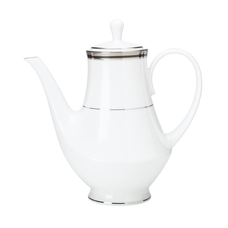 Noritake Austin Platinum Coffee Server, 49 oz.