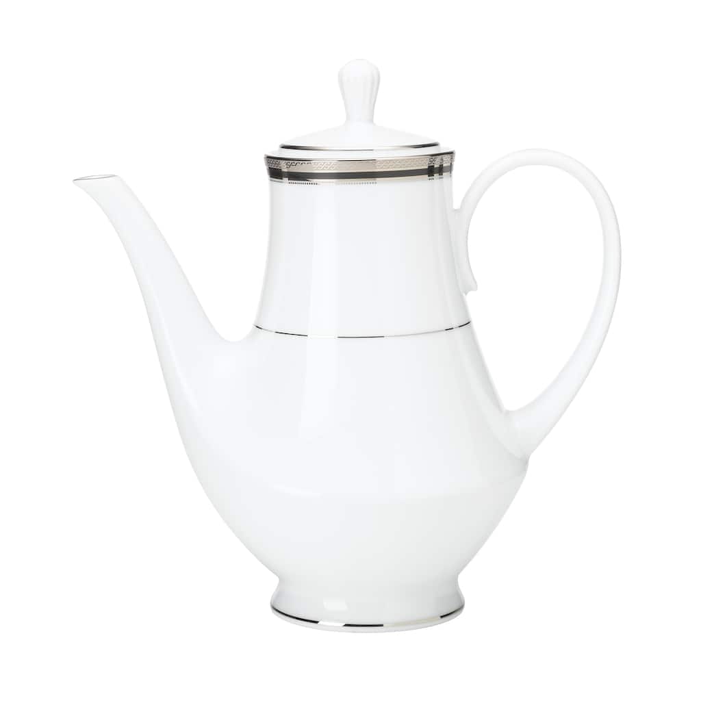 Noritake Austin Platinum Coffee Server, 49 oz.