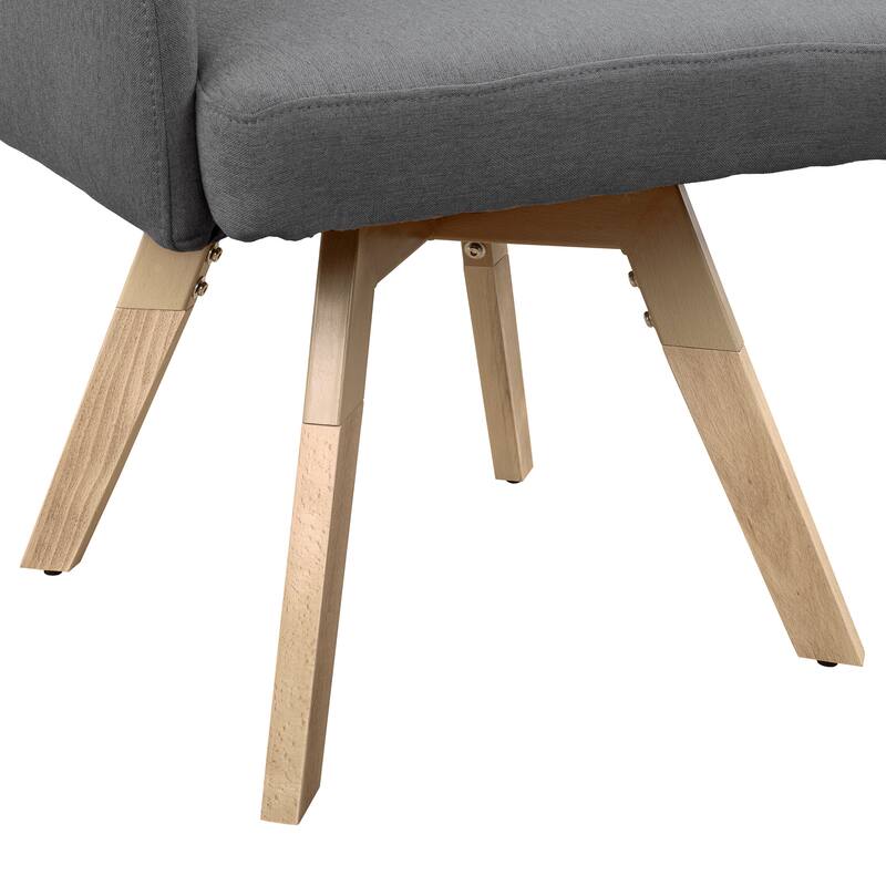 Art Leon Upholstered Dining Swivel Armchair with Tufted Back