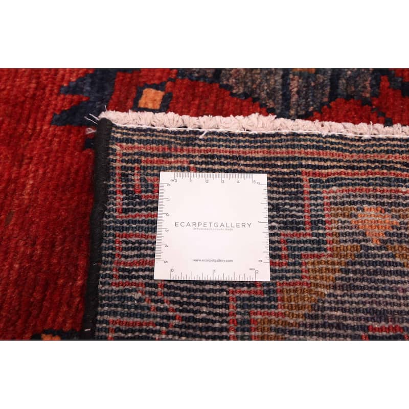 ECARPETGALLERY Hand-knotted Konya Anatolian Red Wool Rug - 4'5 x 8'5