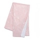 preview thumbnail 1 of 5, Lambs & Ivy Petals Pink/White Floral Fleece Faux Shearling Soft Baby Blanket