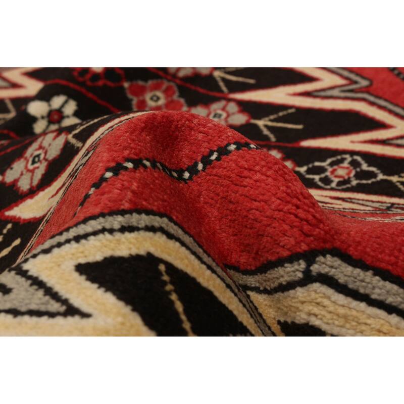 ECARPETGALLERY Hand-knotted Anadol Red Wool Rug - 4'7 x 6'6