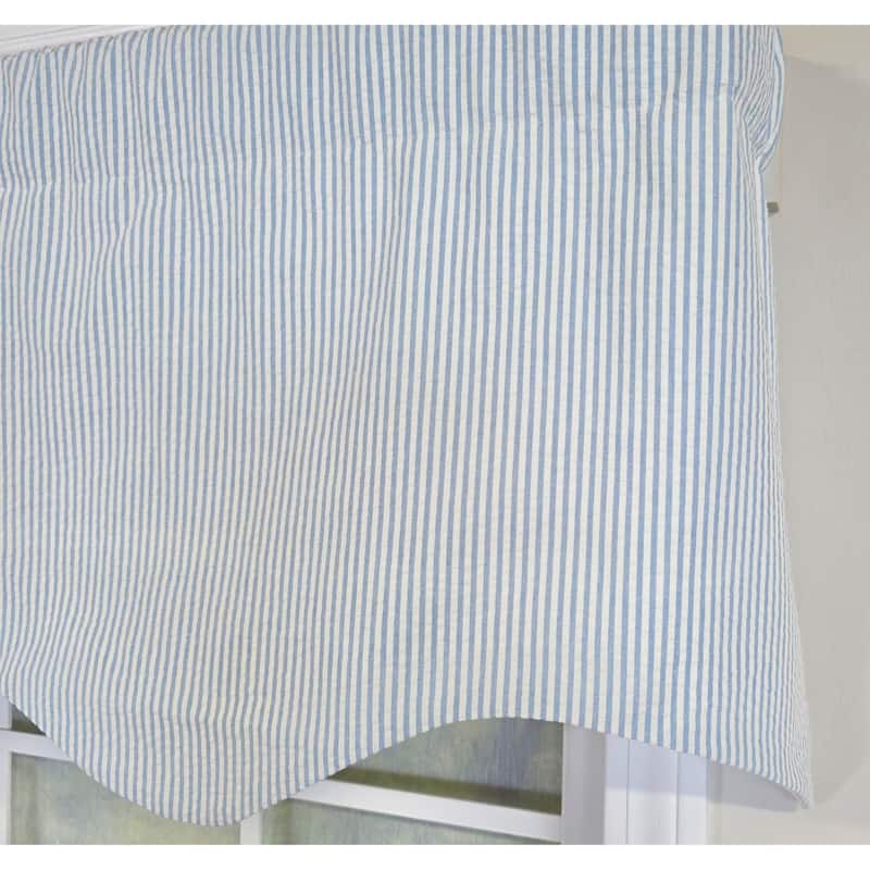 RLF Home Seersucker Regal Valance