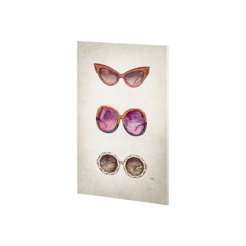 Sunglass Collection II (28 x 42) Canvas Art Print