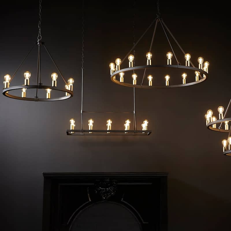 Quorum International 84-10-80 Paxton 10 Light 41" Wide Linear