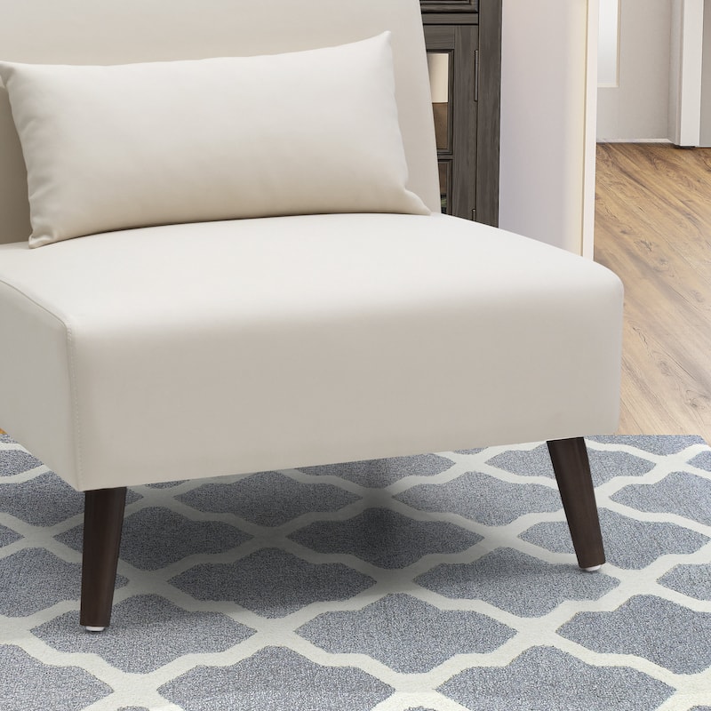 Pellebant Accent Chair Upholstered Lounge Couch Sofa for Bedroom Living Room