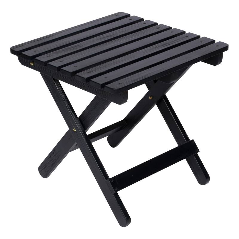 Laguna Assembled Square Folding Table - 19 W x 19 L x 19 H