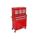 Big Tool Storage Cabinet with 8 Drawer - Red
