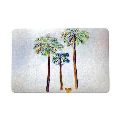 Three Palms Door Mat 18x26