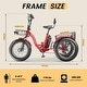 preview thumbnail 25 of 34, DoCred 20"x4" Fat Tire Electric Tricycle, 48V 500W with 7 Speed Ebike