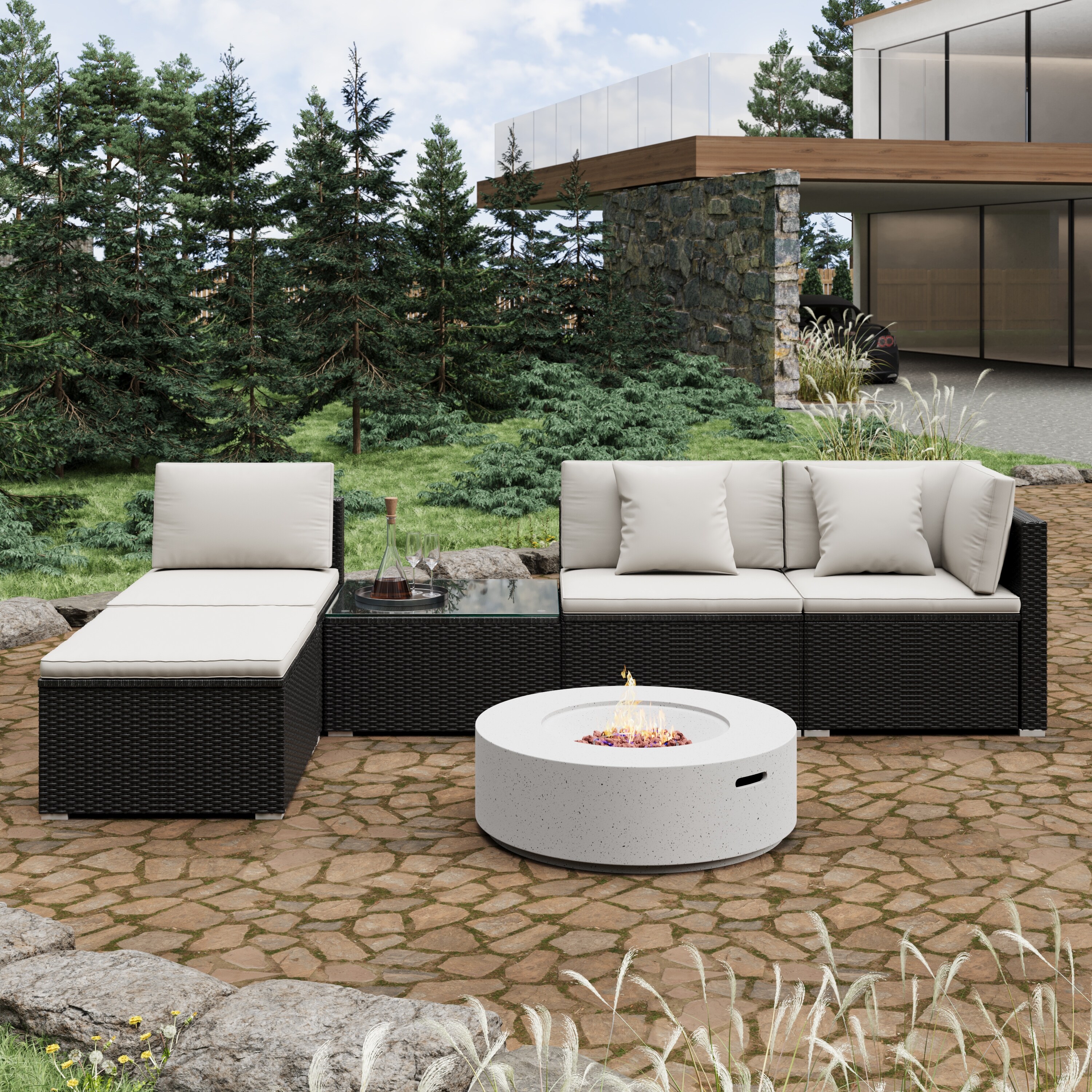 Rattan Corner Sofa Wayfair Rattan Garden Furniture Corner Sofa