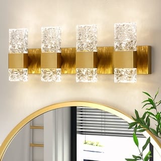 Modern Crystal Vanity Light Bathroom Light Fixtures Over Mirror LED Suitable for Bathroom Mirror