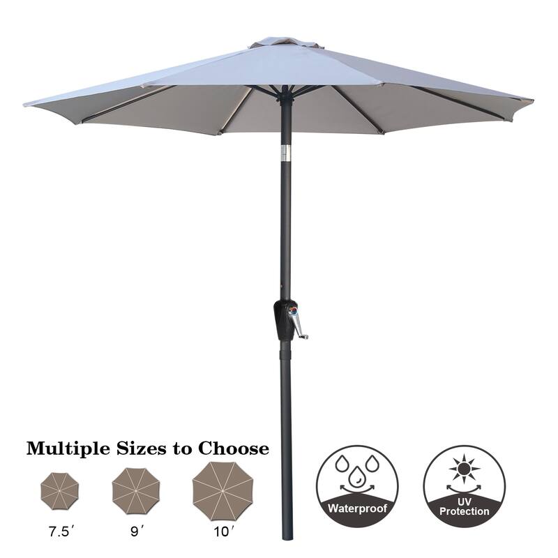 ABCCANOPY 9FT Patio Umbrella with Push Button Tilt