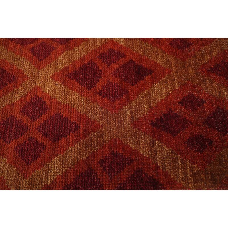 ECARPETGALLERY Hand-knotted Tangier Dark Copper Wool Rug - 5'2 x 7'6
