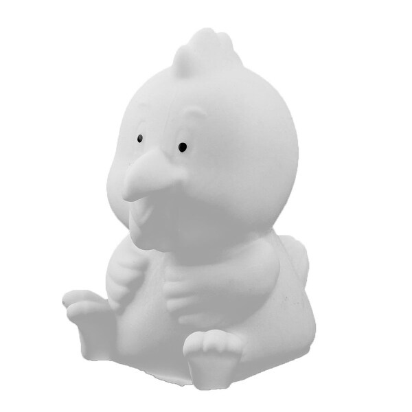 Unique Bargains Chicken Shaped 7 Colors LED Changing Nightlight Bedside Lamp Night Light