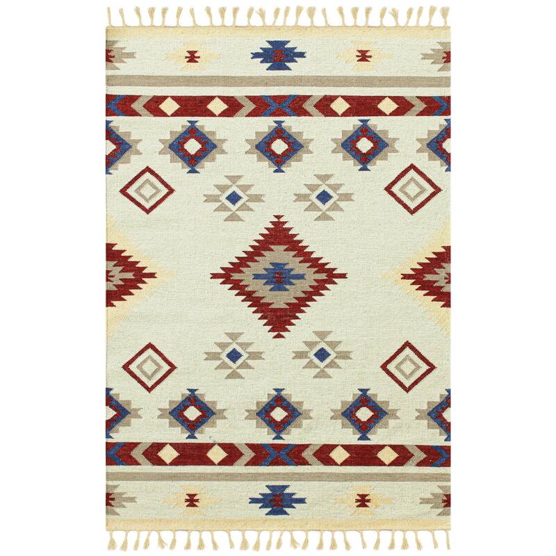 HomeRoots Tribal Southwest Rectangle Area Rug