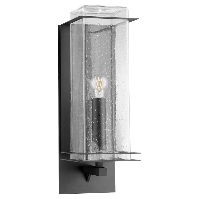 Quorum International 7203-8 Balboa 24" Tall Outdoor Wall Sconce - Textured Black