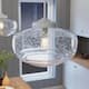 Option Brushed Nickel - Seeded Glass