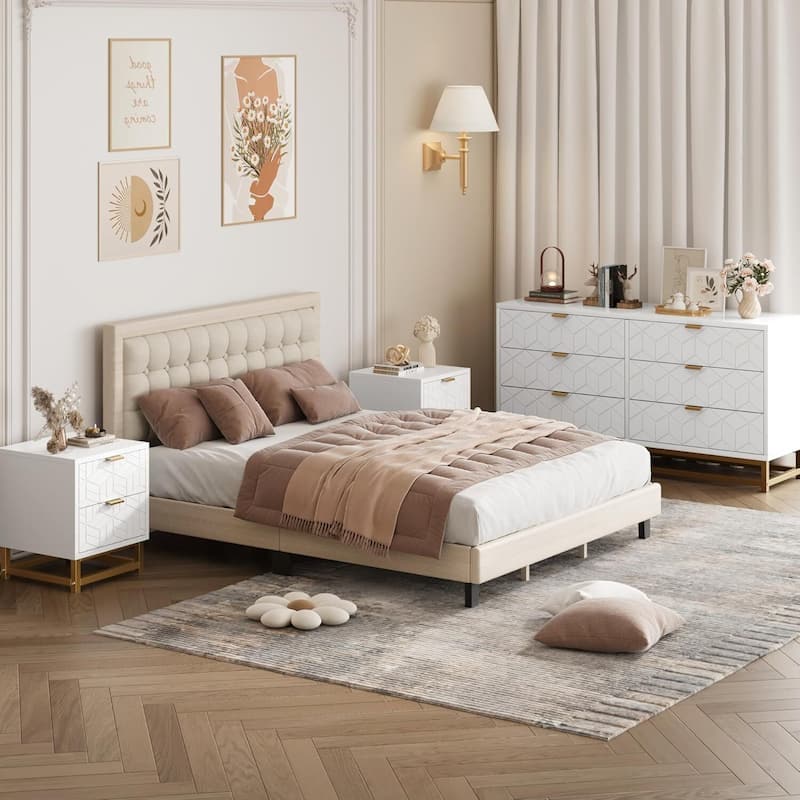 Dresser for Bedroom, 53.5" Large Dresser Organizer