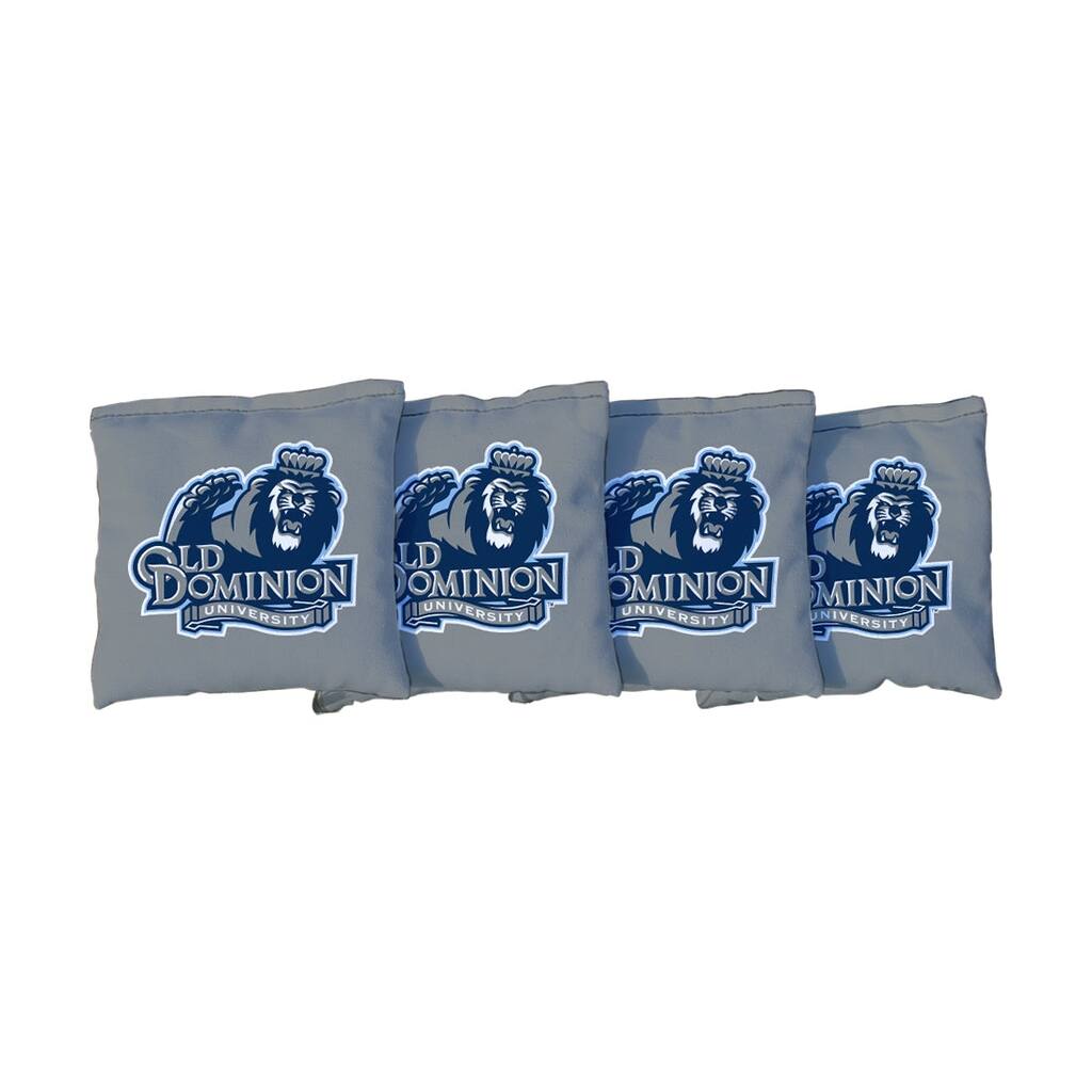 Old Dominion Monarchs Grey Cornhole Bags