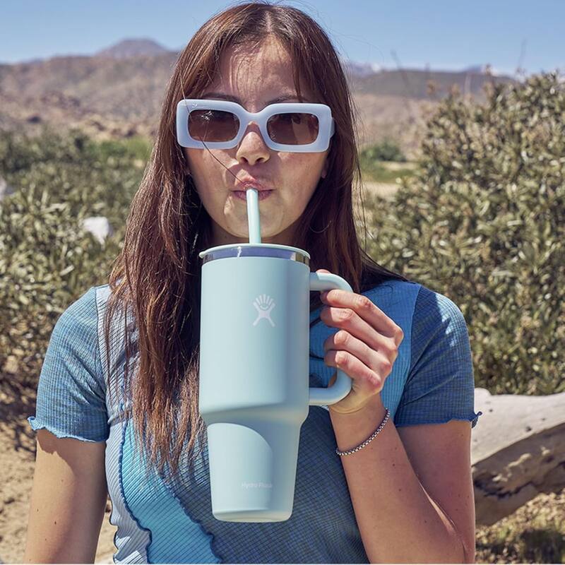 All Around Double Wall Vacuum Insulated Travel Tumbler, 40oz, Dew