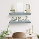 preview thumbnail 6 of 14, Floating Shelf, Hanging Wall Shelves Decoration Extra Long 24 Inch