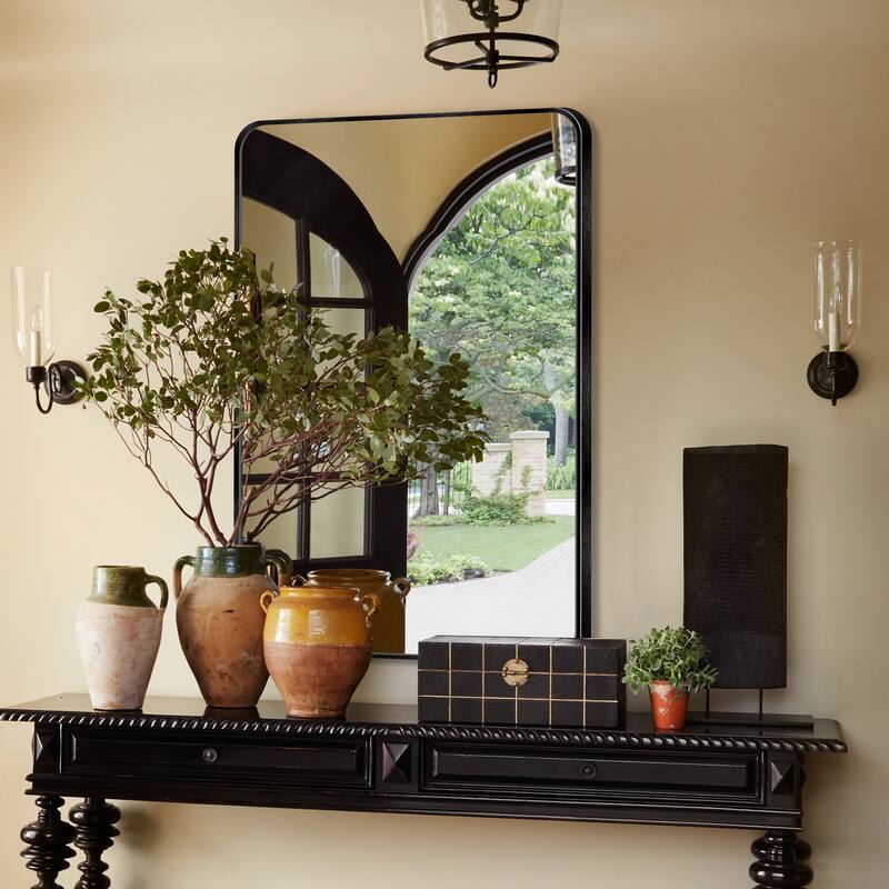 Wall Mount Bathroom Rectangle Vanity Mirror (Horizontal/Vertical)