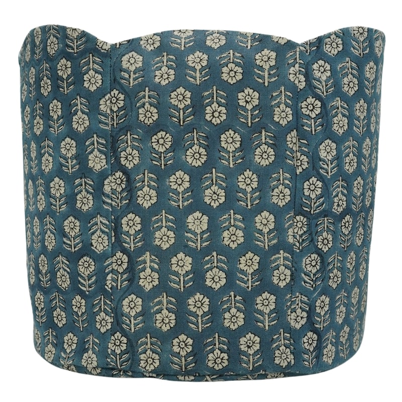 Fabdivine Handmade Floral Room Décor Nursery Storage Basket