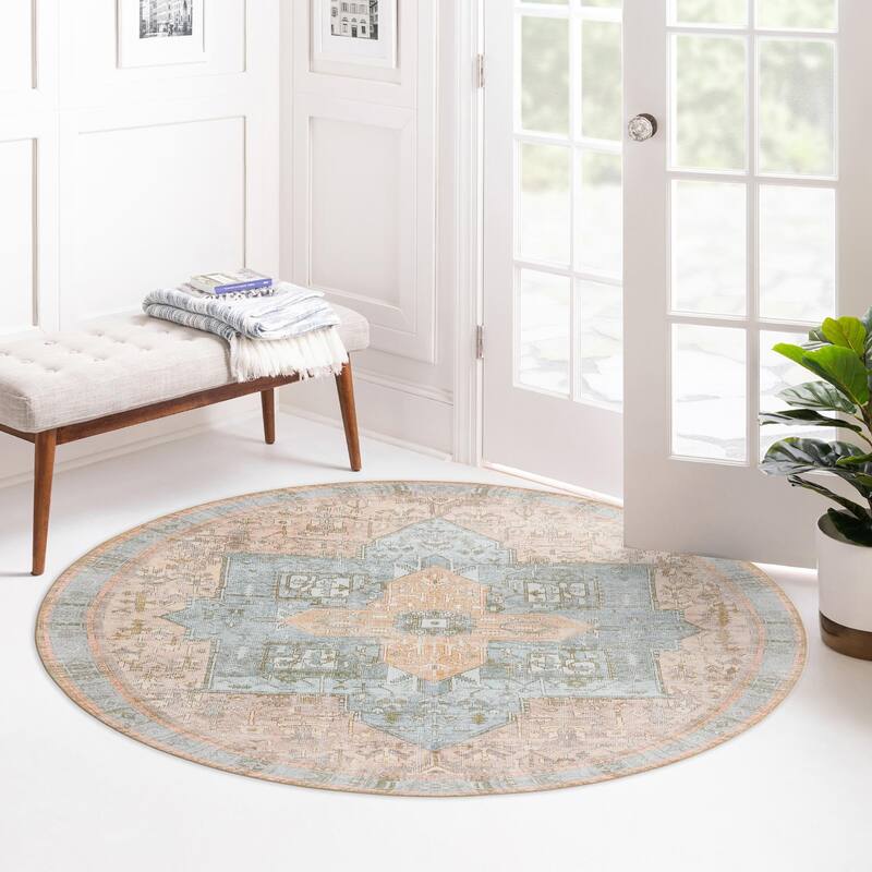 Transitional Rine Collection Area Rug