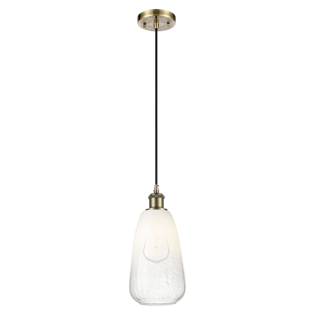 Innovations Lighting Endless Possibilities Ballston - Brookhaven Almond - 1 Light 6" Cord Hung Mini Pendant
