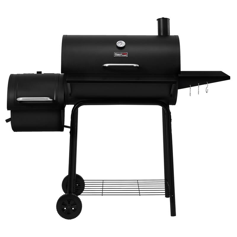 Royal Gourmet CC1830S Charcoal Grill with Offset Smoker,Black