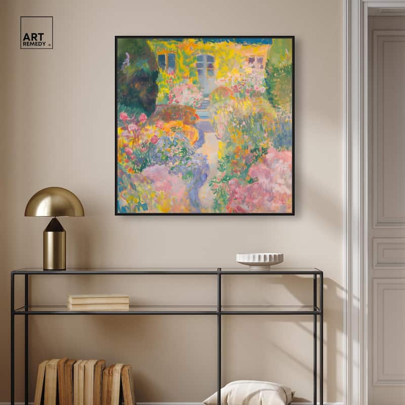 Hues of Happiness II Canvas by Art Remedy