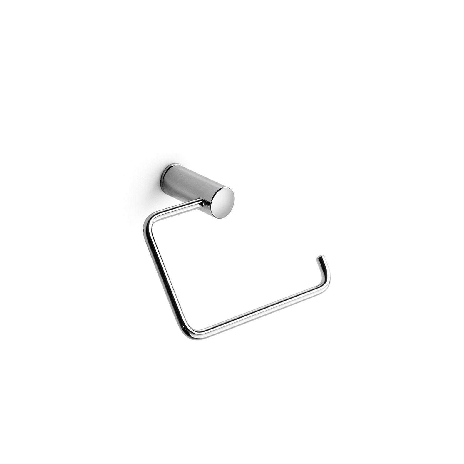 WS Bath Collections Single Post Brass Tissue Holder from the Picola