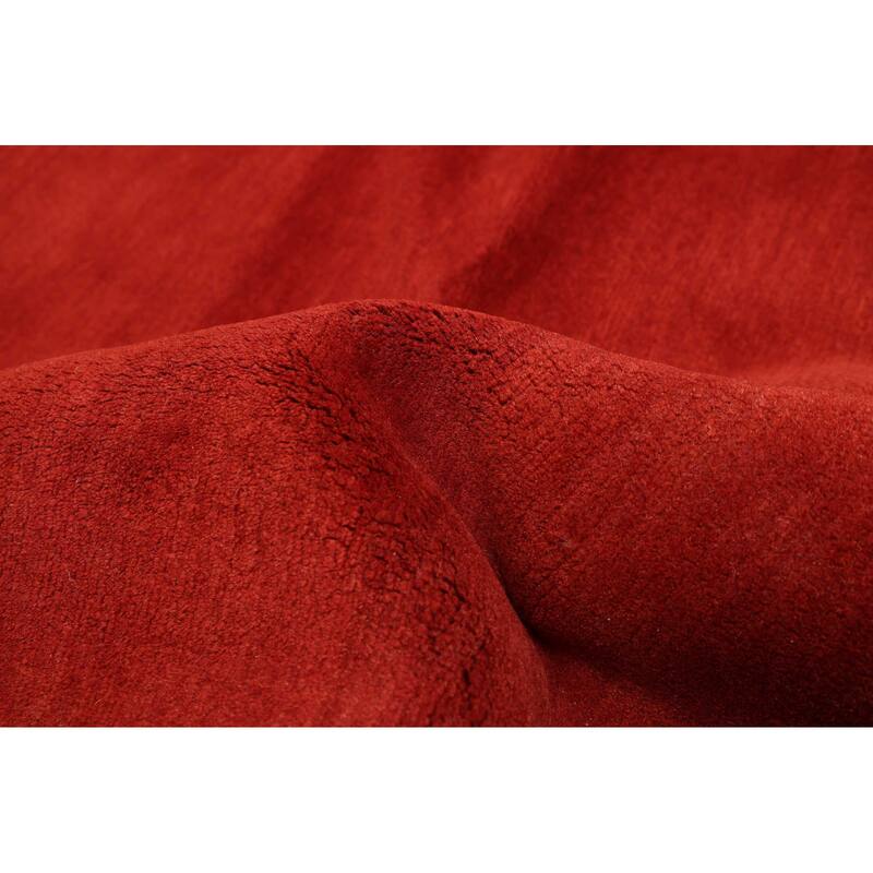 ECARPETGALLERY Hand-knotted Opulence Red Silk, Wool Rug - 9'0 x 11'11