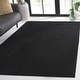 preview thumbnail 2 of 111, SAFAVIEH Loft Cassie Contemporary Machine Washable Rug 8' x 10' - Black - Rectangle