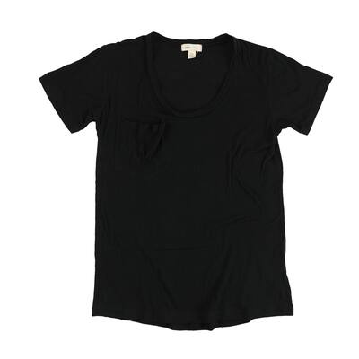 Silence + Noise Womens Solid Basic T-Shirt