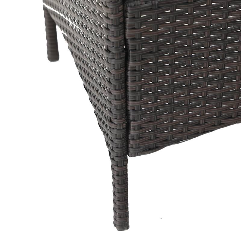 MAISON ARTS Outdoor Patio 6 Pieces Dining Set with Umbrella