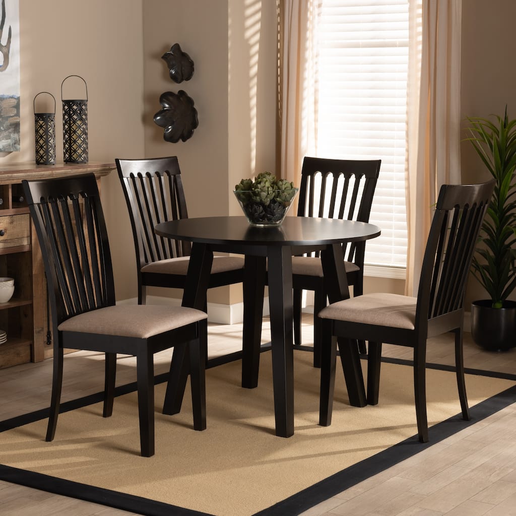 Maisie Modern and Contemporary 5-Piece Dining Set